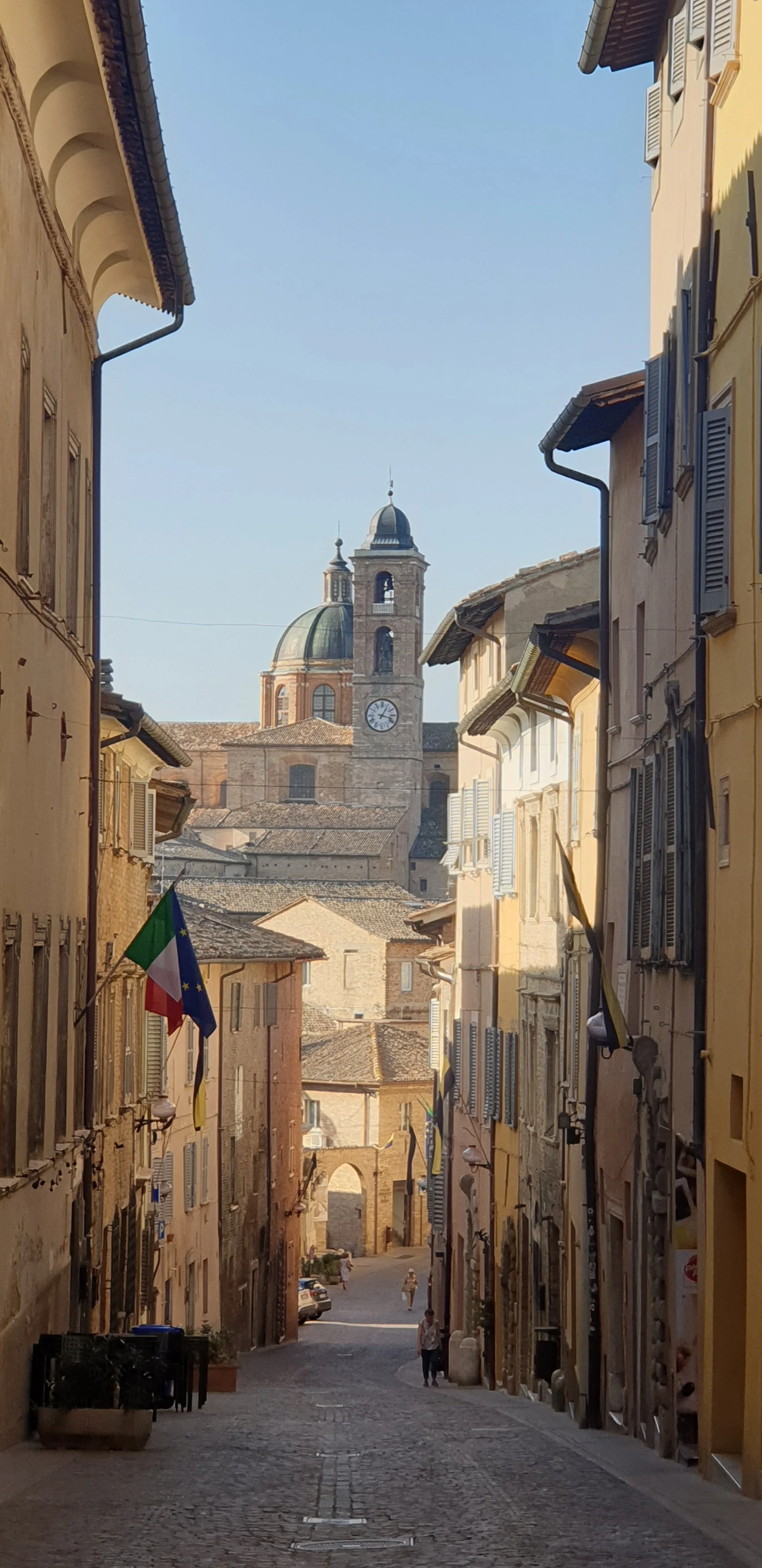 Panorama della città di Urbino